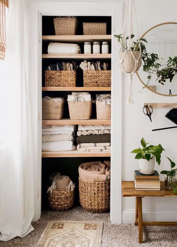 10 Linen Closet Organization Ideas for a Clutter-Free Closet! - Driven by  Decor