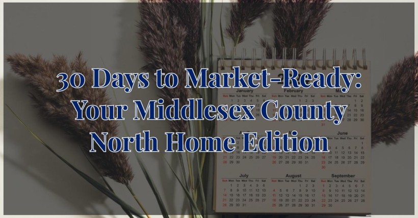 30 Days to Market-Ready: Your Middlesex County North Home Edition