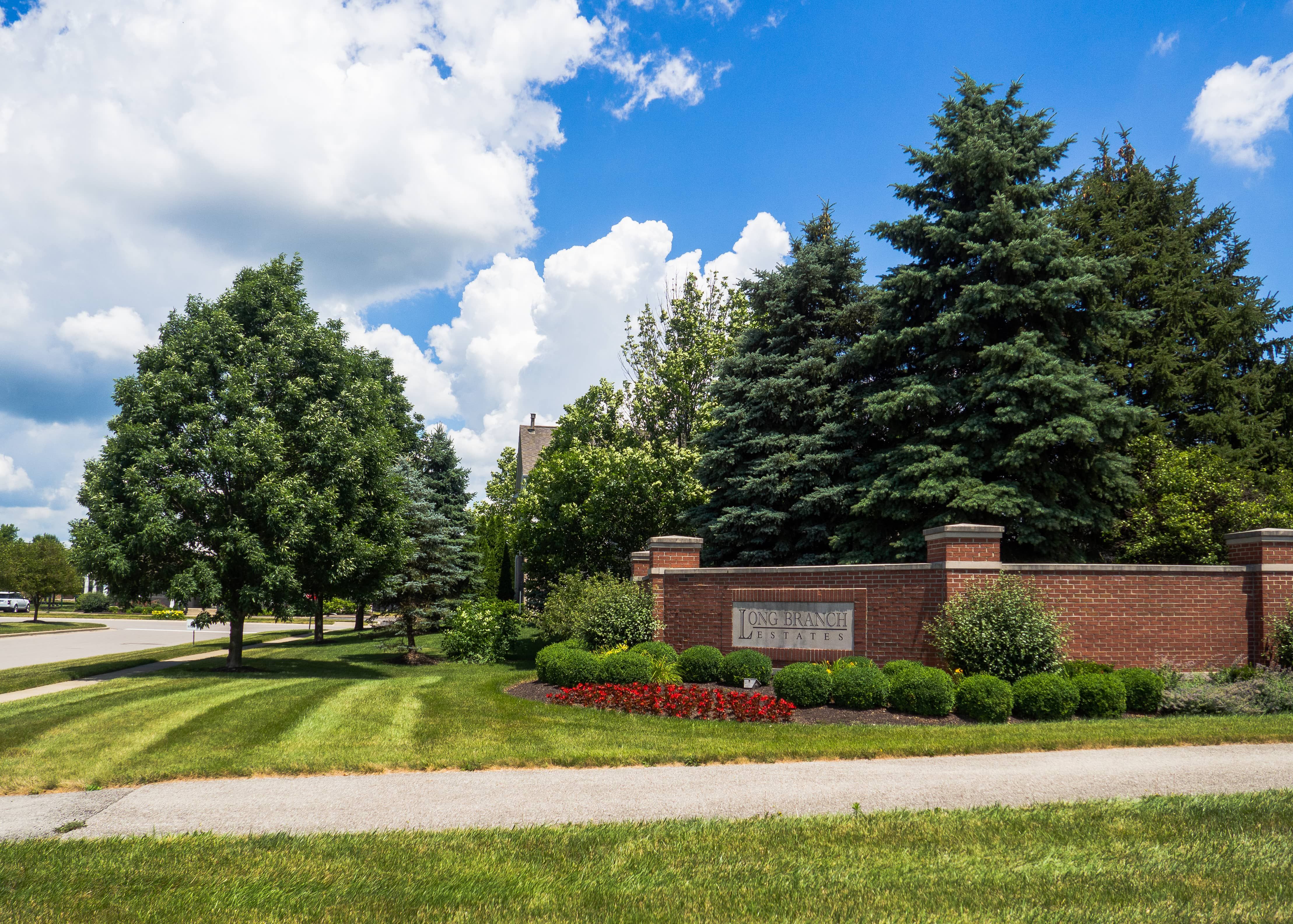 Long Branch Estates neighborhood, Zionsville, Indiana
