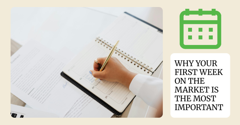 Why Your First Week on the Market Is the Most Important