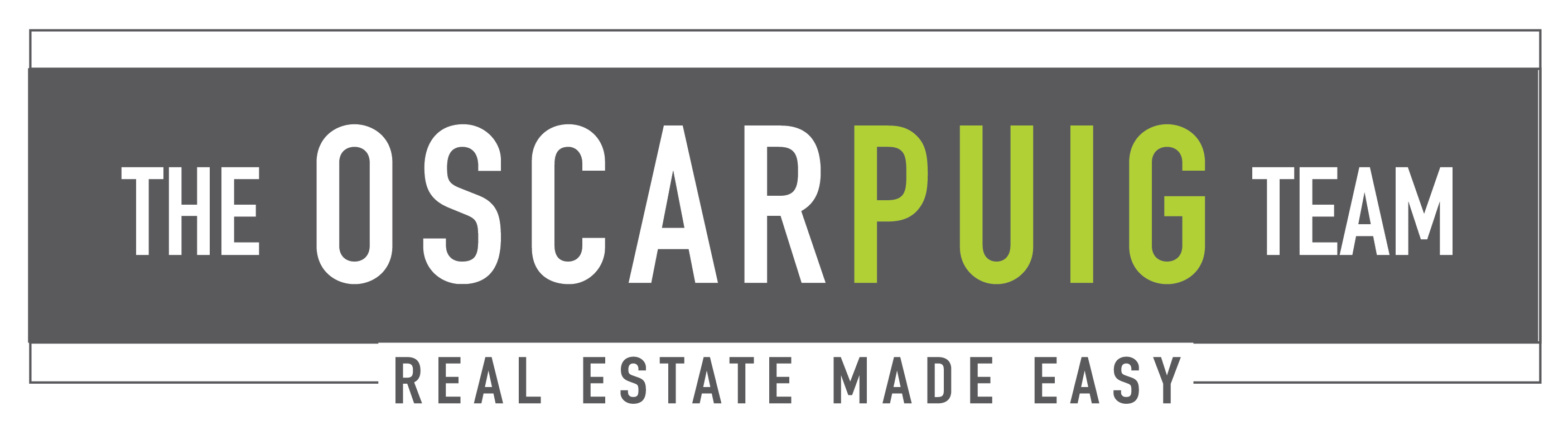 Real Estate Sales Force | The Oscar Puig Team