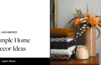 11 Simple Fall Home Decor Ideas 