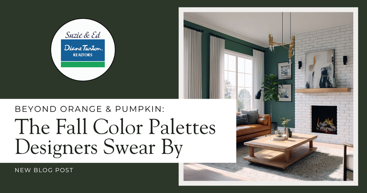 Beyond Orange & Pumpkin: The Fall Color Palettes Designers Swear By