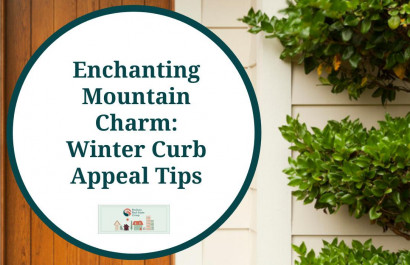 Enchanting Mountain Charm: Winter Curb Appeal Tips