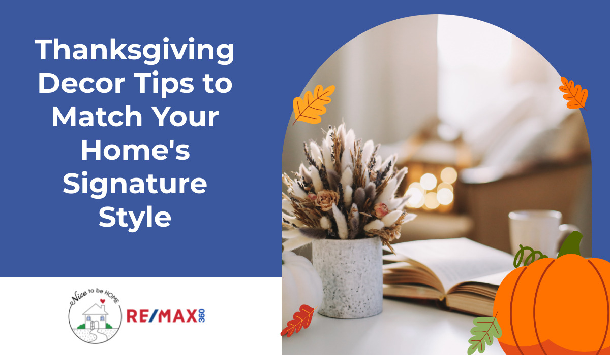 Thanksgiving Decor Tips to Match Your Home's Signature Style