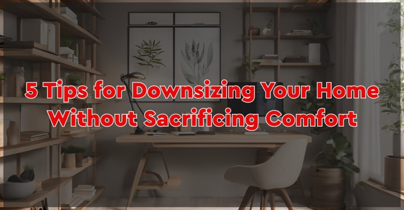 5 Tips for Downsizing Your Home Without Sacrificing Comfort