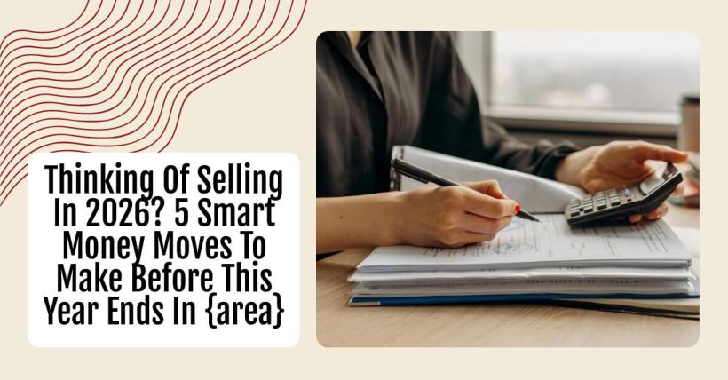 Thinking Of Selling In 2026? 5 Smart Money Moves To Make Before This Year Ends In {area}
