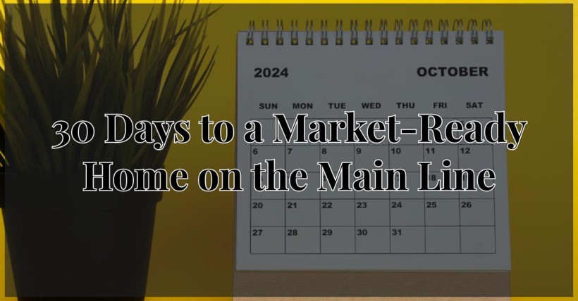 30 Days to a Market-Ready Home on the Main Line