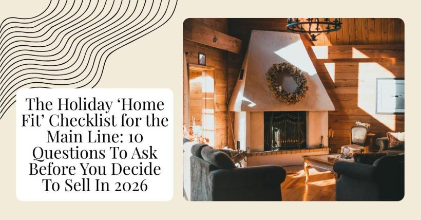 The Holiday ‘Home Fit’ Checklist for the Main Line: 10 Questions To Ask Before You Decide To Sell In 2026