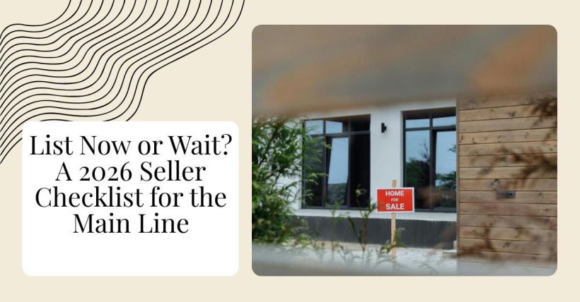 List Now or Wait? A 2026 Seller Checklist for the Main Line