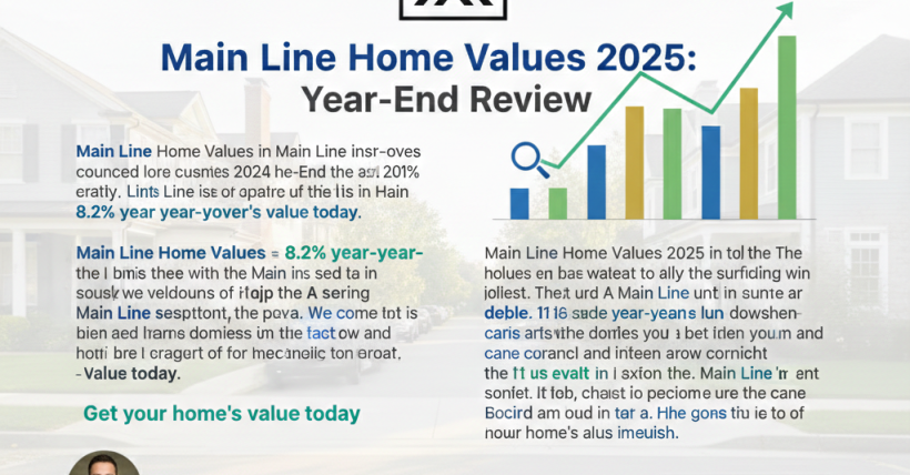 Main Line PA Home Values 2025: Year-End Market Review
