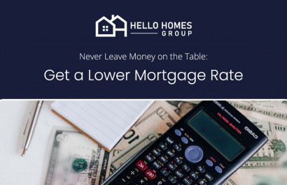 Never Leave Money on the Table: Get a Lower Mortgage Rate