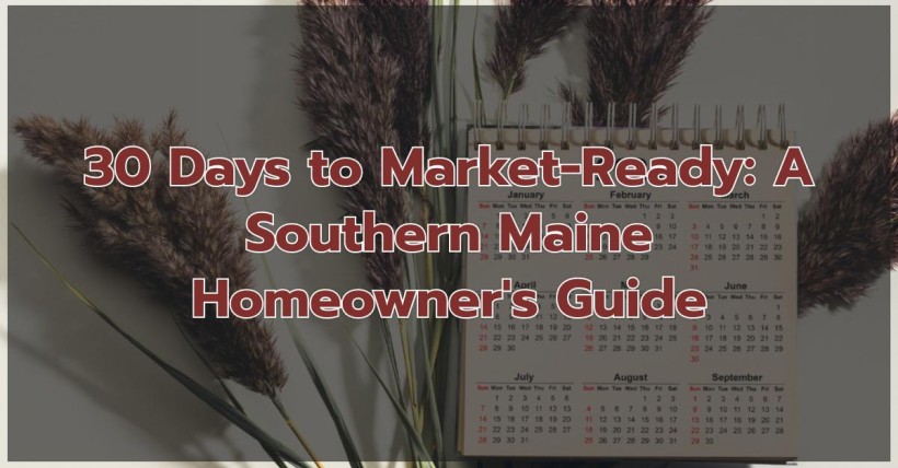 30 Days to Market-Ready: A Southern Maine Homeowner's Guide