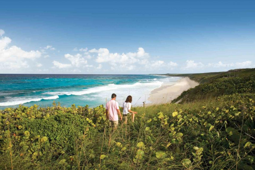 This Best-kept Secret in the Bahamas Has Luxury Boutique Resorts, Stunning Blue Holes for Swimming, and Pink-sand Beaches