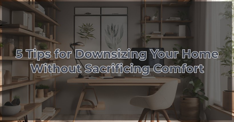 5 Tips for Downsizing Your Home Without Sacrificing Comfort