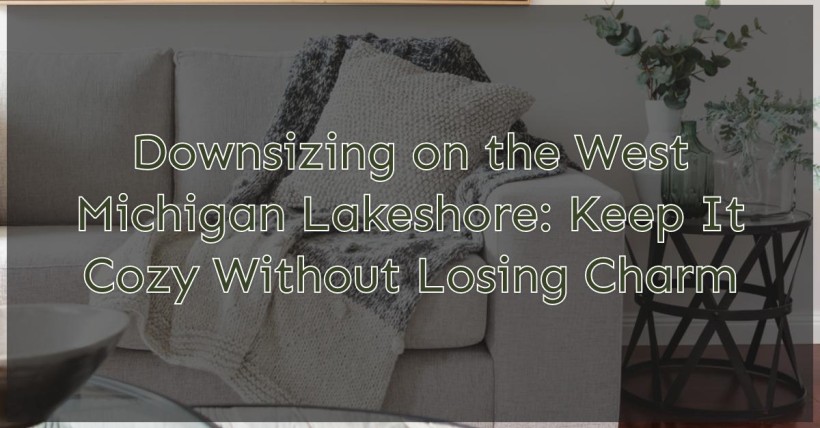 Downsizing on the West Michigan Lakeshore: Keep It Cozy Without Losing Charm