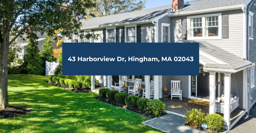  Luxury Colonial with Boston Skyline Views | 43 Harborview Drive, Hingham, MA