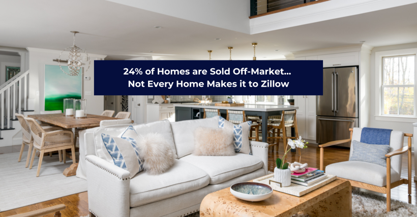 did you know that roughly 24% of homes sold are off-market in Hingham, MA?