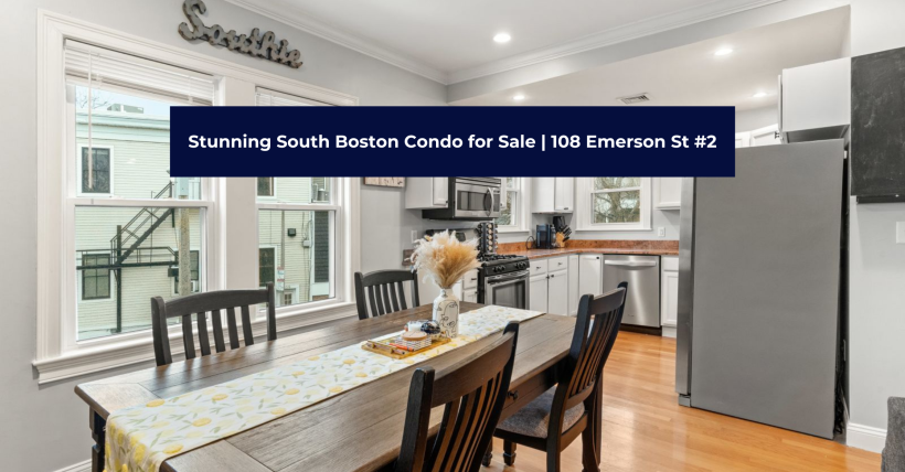 Stunning South Boston Condo for Sale | 108 Emerson St #2 