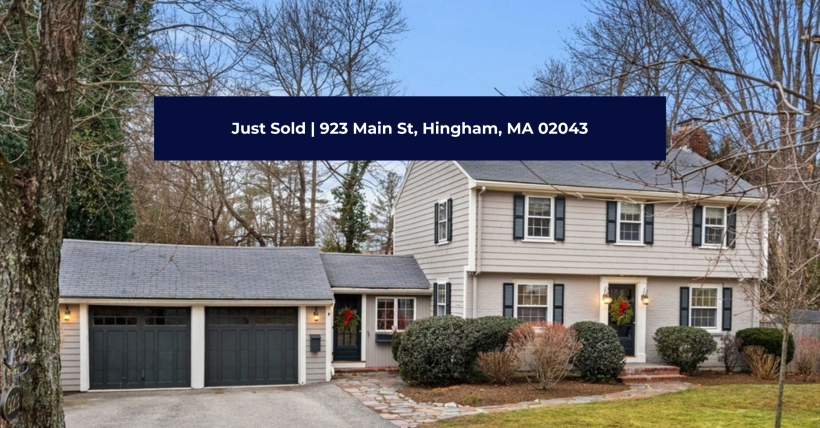 Just Sold in Hingham, MA - 923 Main St | Buyers represented by the Charles King Group