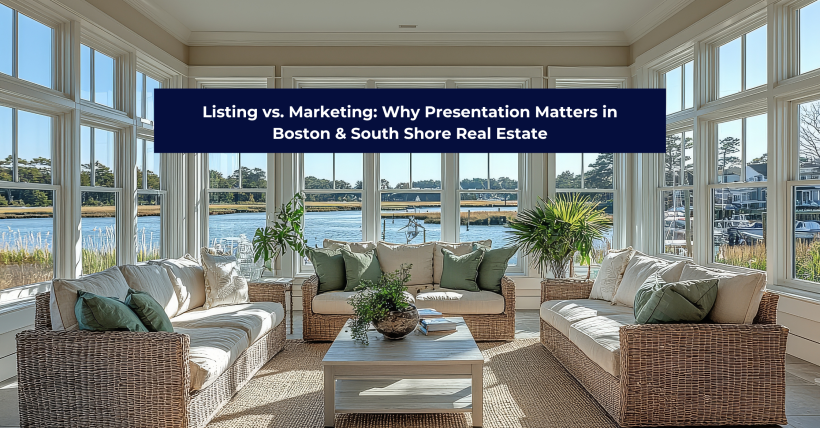 Listing vs. Marketing: Why Presentation Matters in Boston & South Shore Real Estate | The Charles King Group