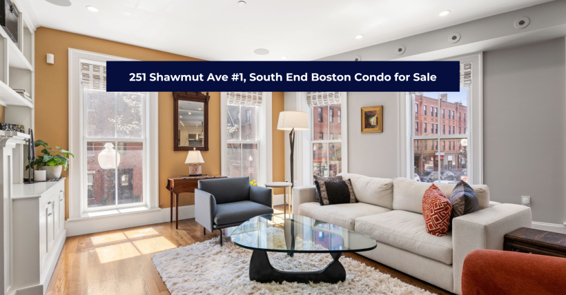 251 Shawmut Ave #1, South End Boston Condo for Sale