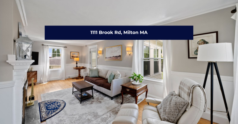 1111 Brook Rd, Milton MA | Updated Single-Family Home for Sale
