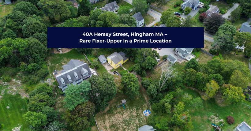 40A Hersey St Hingham – Fixer-Upper & Investment Potential
