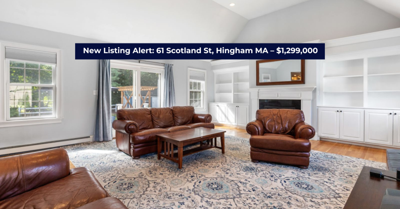 61 Scotland St, Hingham MA | Spacious Colonial by The Charles King Group