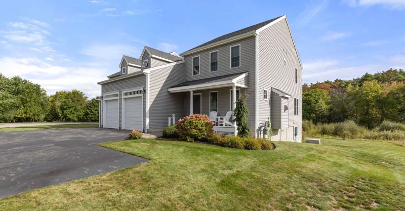 101 Sawmill Ln Hanson MA | Private Townhouse with Conservation Land Views | $599K