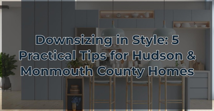 Downsizing in Style: 5 Practical Tips for Hudson & Monmouth County Homes