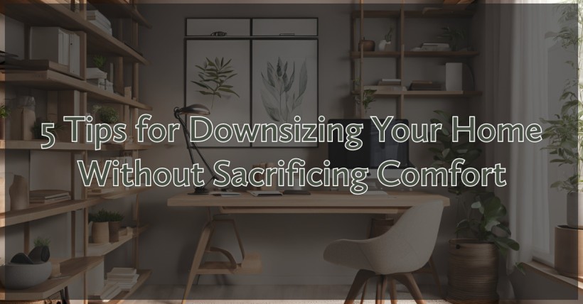 5 Tips for Downsizing Your Home Without Sacrificing Comfort