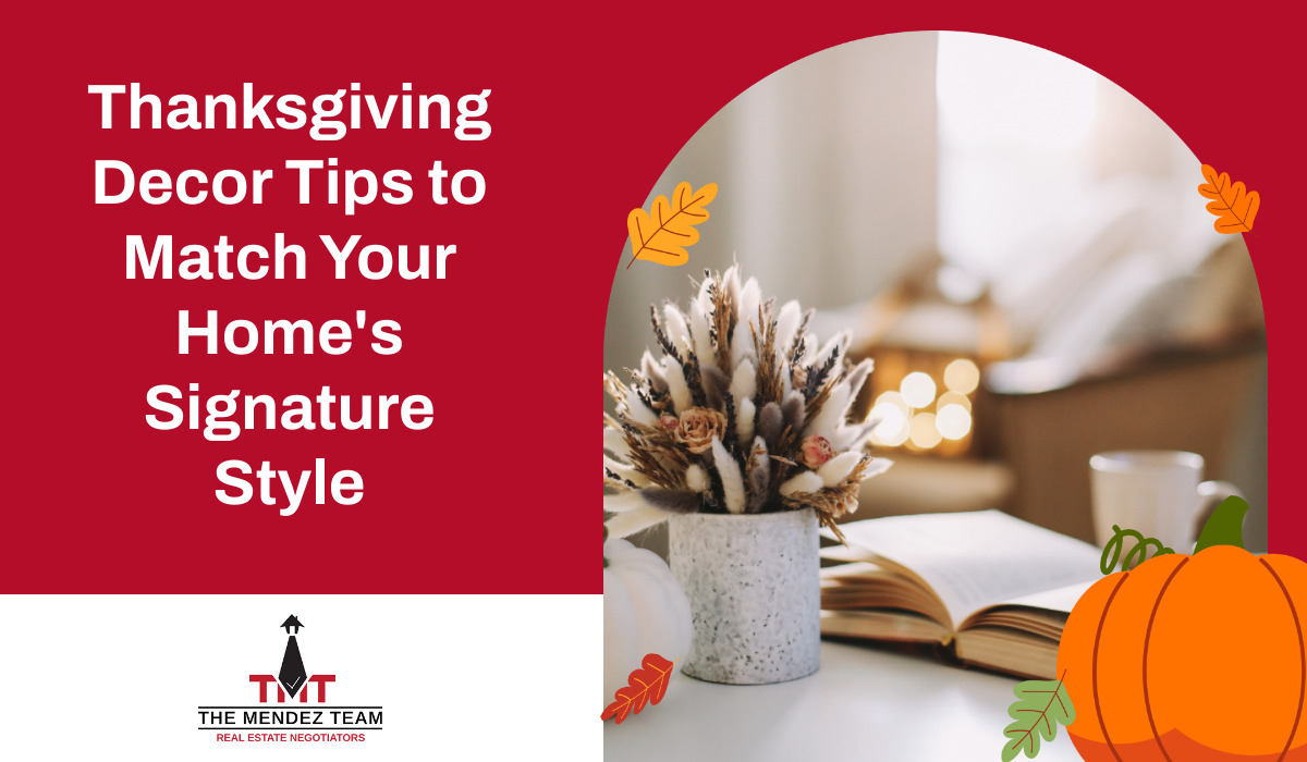 Thanksgiving Decor Tips to Match Your Home's Signature Style