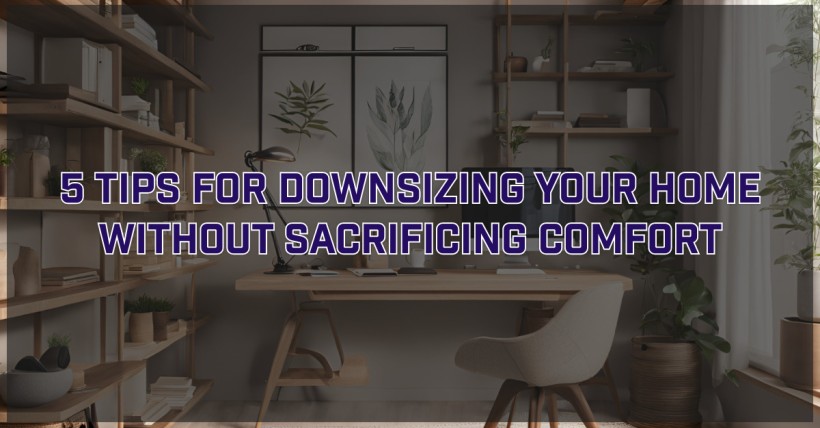 5 Tips for Downsizing Your Home Without Sacrificing Comfort