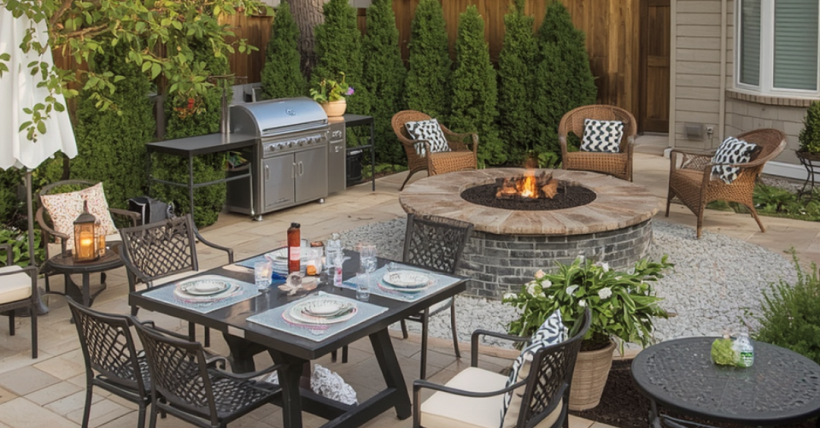 Outdoor Living Trends: Patios, Porches & Fire Pits