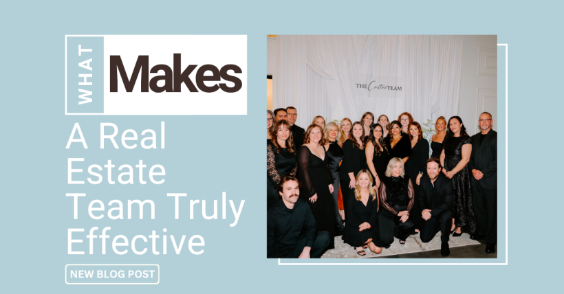 What Makes a Real Estate Team Truly Effective