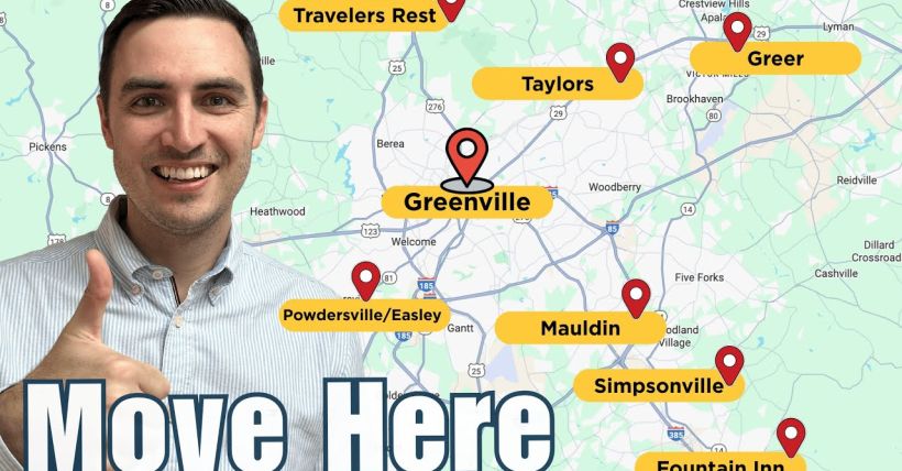 The Best Places to Live Near Greenville SC in 2025 (Local's Guide)