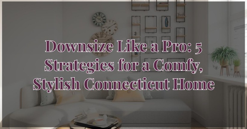 Downsize Like a Pro: 5 Strategies for a Comfy, Stylish Connecticut Home