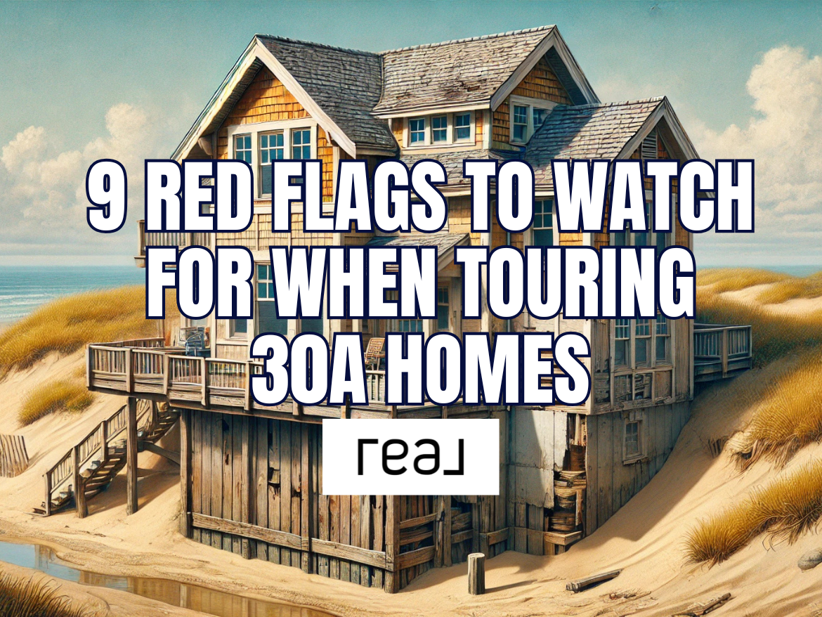 9 Essential Red Flags to Watch For When Touring 30A Beach Homes