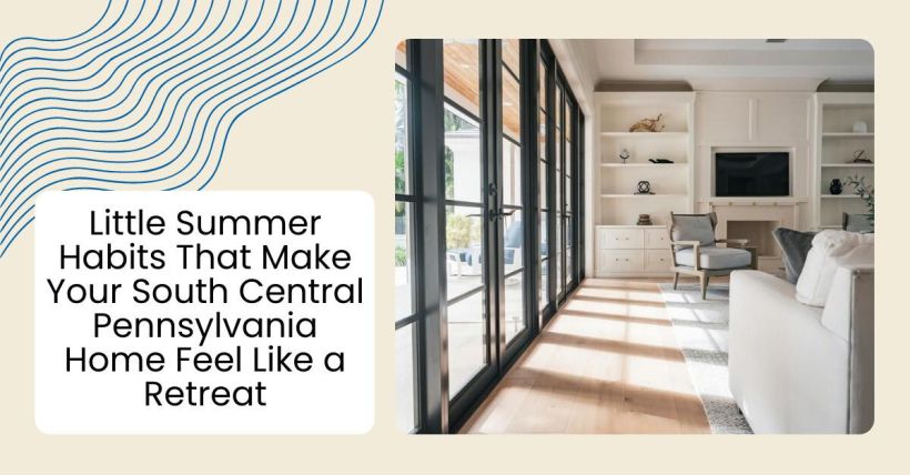 Little Summer Habits That Make Your South Central Pennsylvania Home Feel Like a Retreat