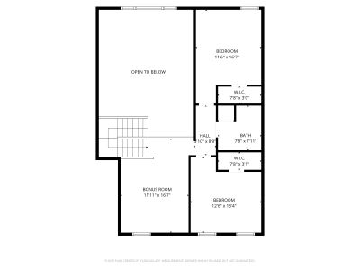 Second Floor floor plan