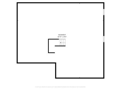 Basement floor plan