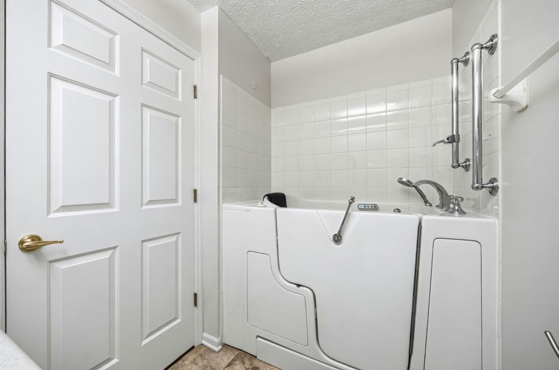 Hall bath with American Standard walk-in tub