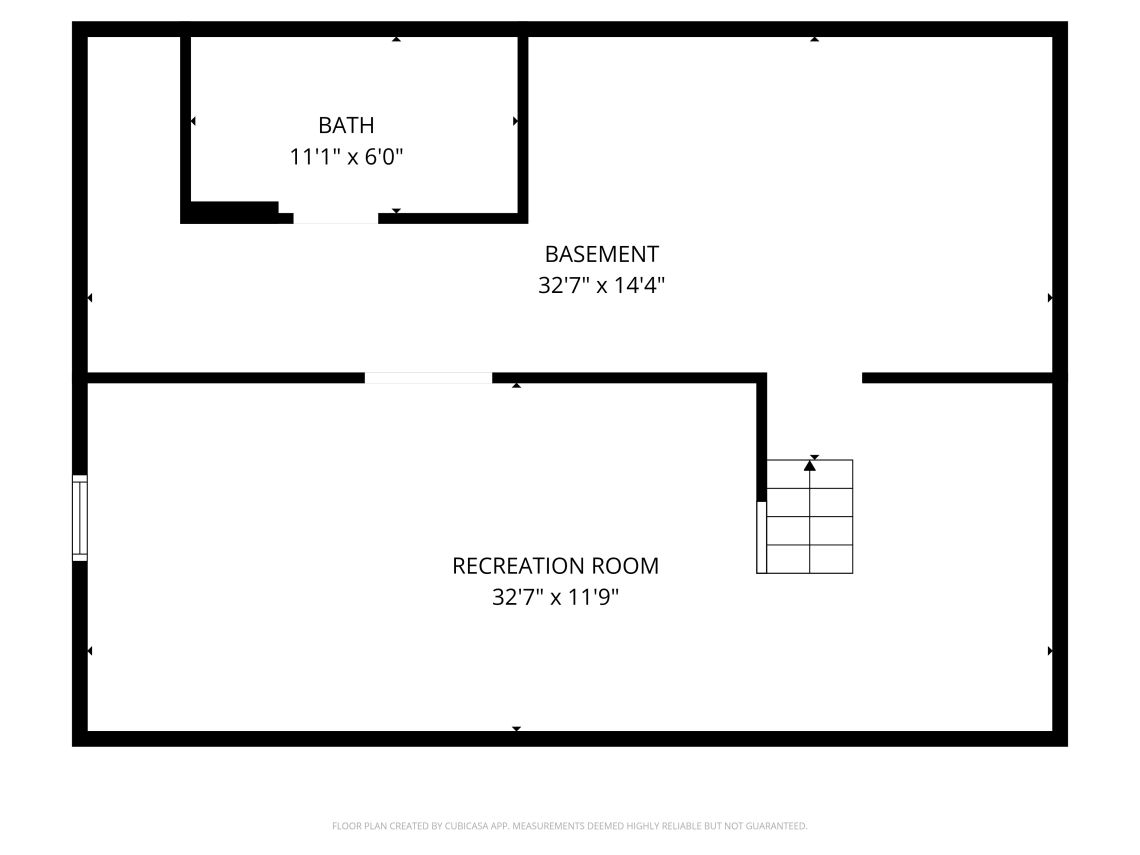 Basement floor plan