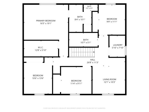 Second Floor floor plan