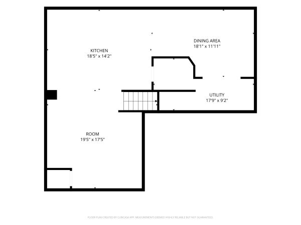 Basement floor plan