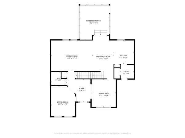 First Floor floor plan - 3120 Longridge Way