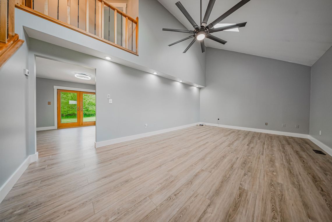 the two-story great room
