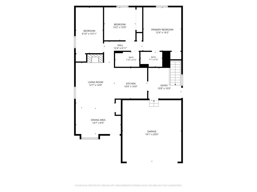 Entry Level floor plan