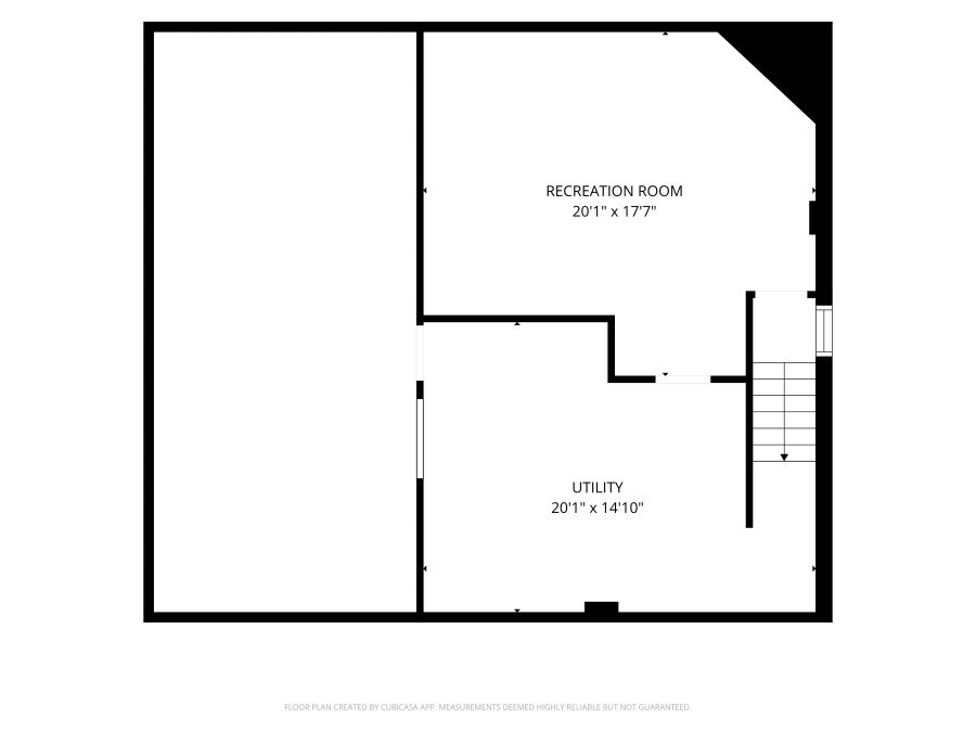 Basement floor plan
